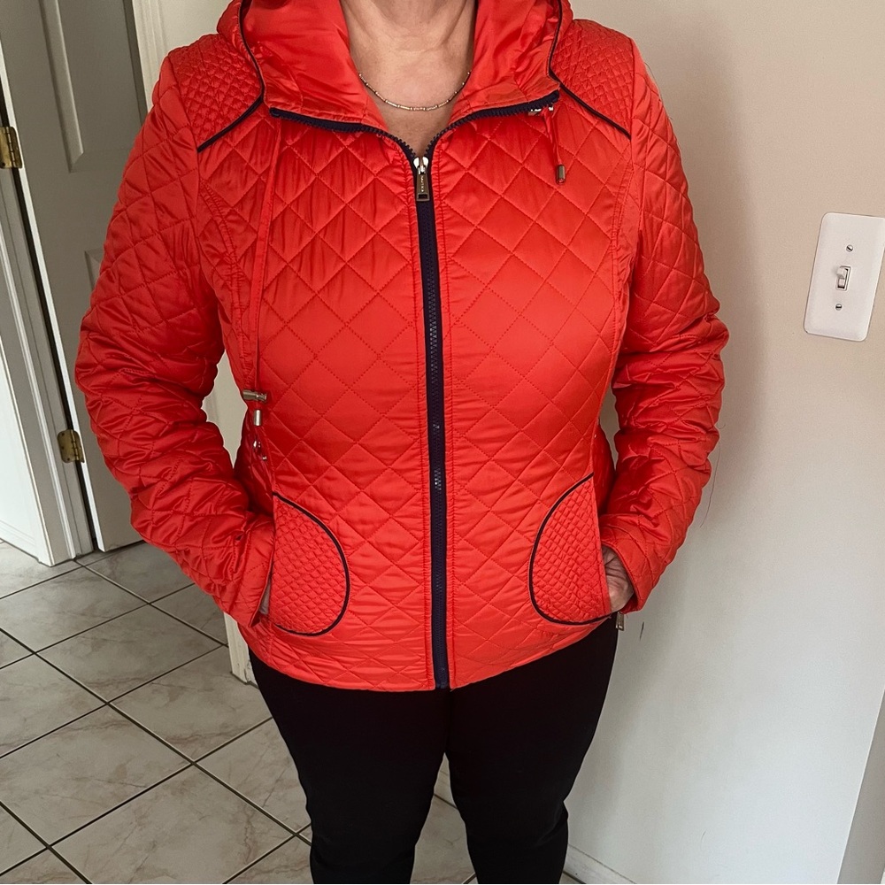 Quilted Red Jacket